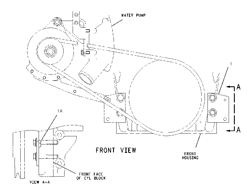 MOUNTING GP-BRACKET 1911834 CAT