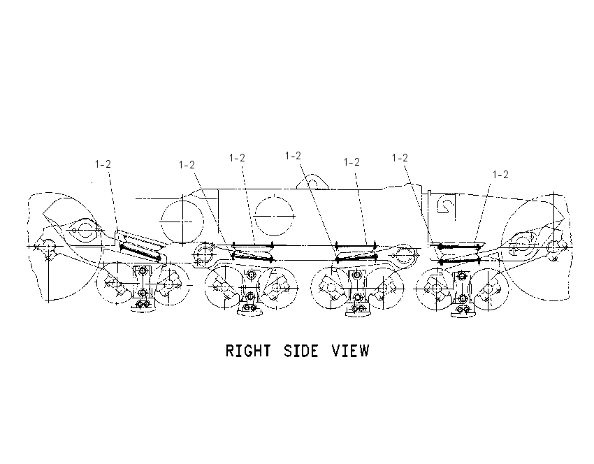 SUSPENSION GP-BOGIE 1Z0919 CAT