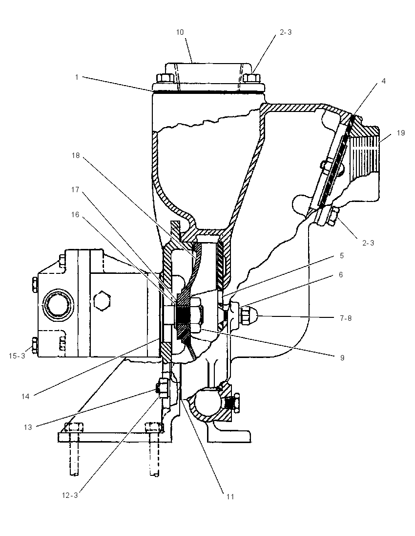 PUMP GP-WATER SPRAY 1384710 CAT
