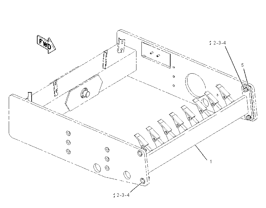 BUMPER GP-DRUM 1804030 CAT