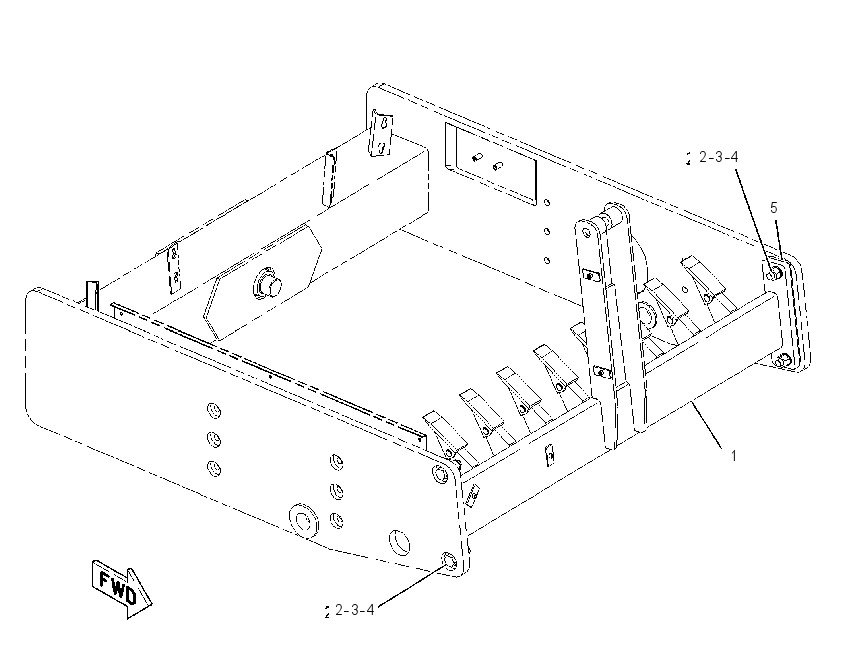 BUMPER GP-DRUM 1800632 CAT