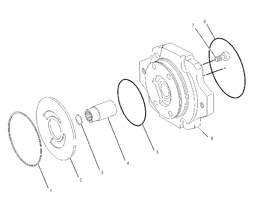 KIT-PUMP SUPPORT 1905226 CAT