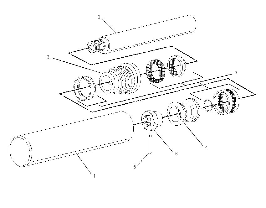 CYLINDER GP-LADDER 1651440 CAT