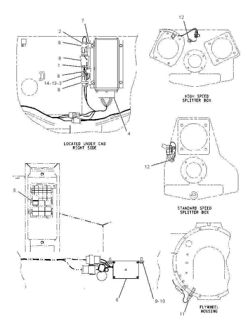 CONTROL & WIRING GP-PWR TRAIN 1188176 CAT