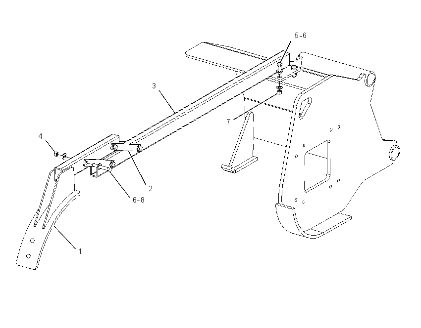 BLADE GP-TOOL BAR 1660773 CAT