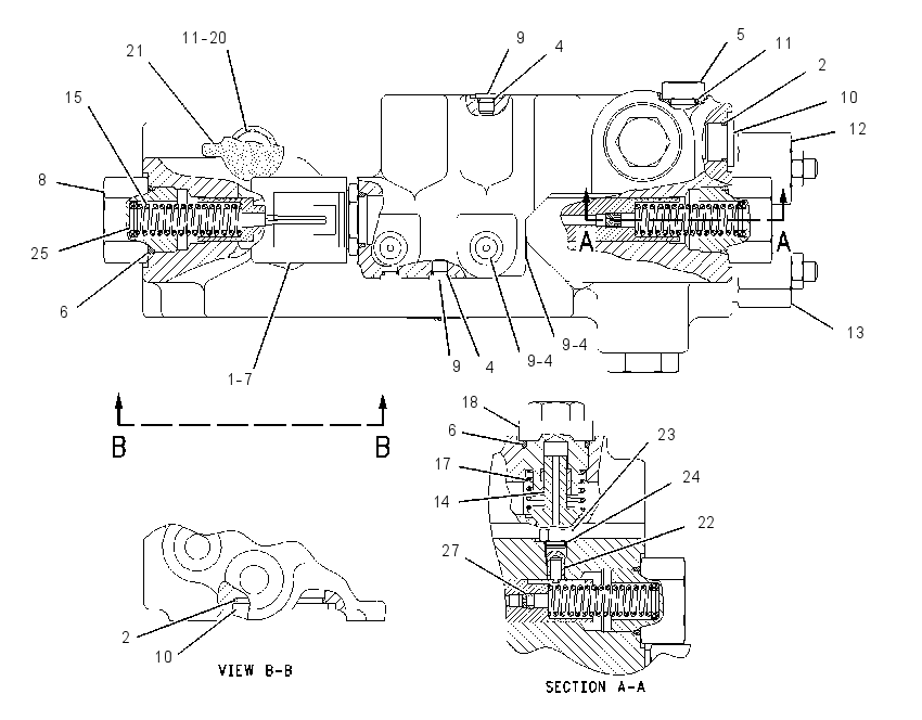 VALVE GP-FLUSHING 1358016 CAT