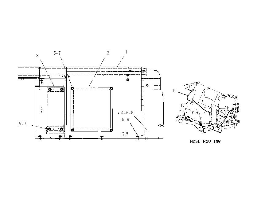 PLATE GP-FIREWALL 1637705 CAT