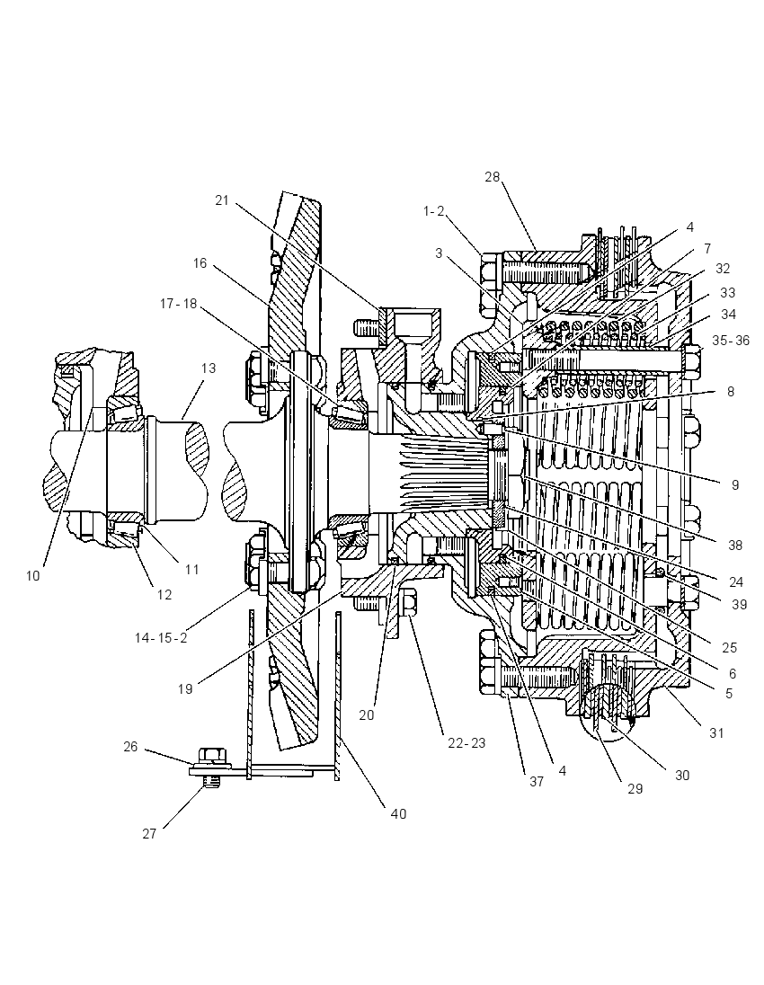 CLUTCH GP-STEERING 5M7745 CAT