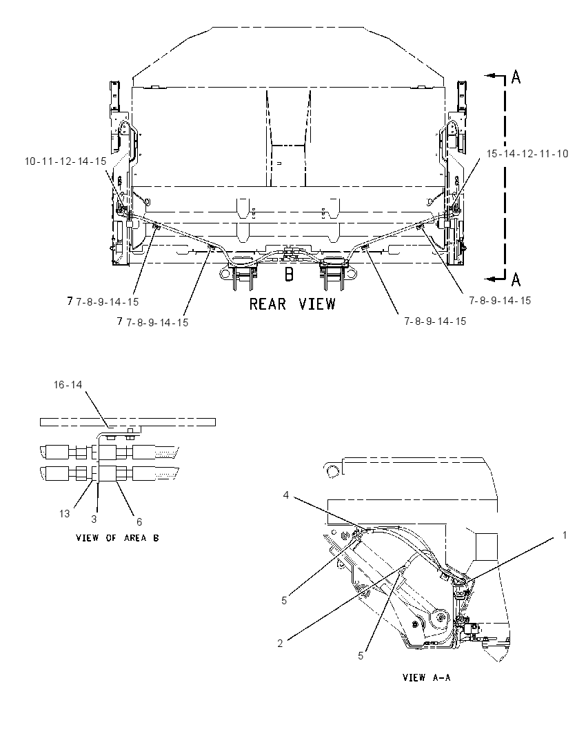 LINES GP-TAILGATE 1888932 CAT