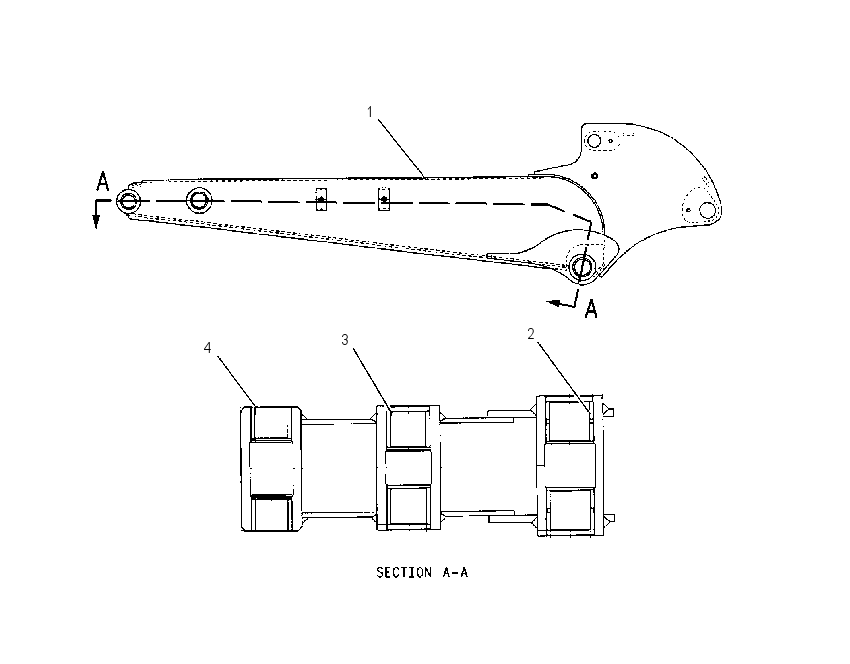 STICK & BEARING AS 1691325 CAT