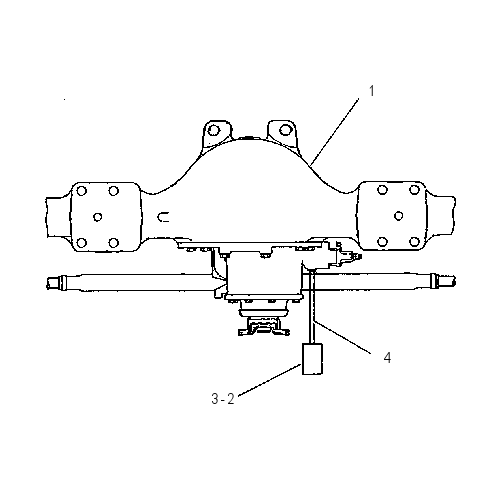 AXLE GP-DRIVE 1G8603 CAT