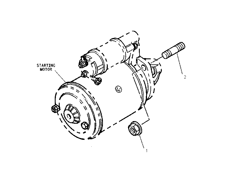 MOUNTING GP-STARTING MOTOR 2235545 CAT