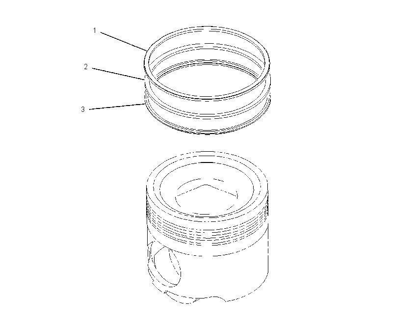 RING GP-PISTON 1W8922 CAT