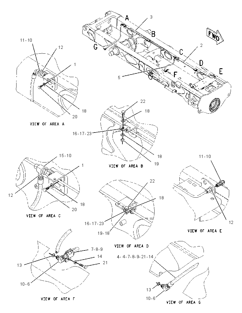 LINES GP-DIFFERENTIAL LOCK 1761595 CAT