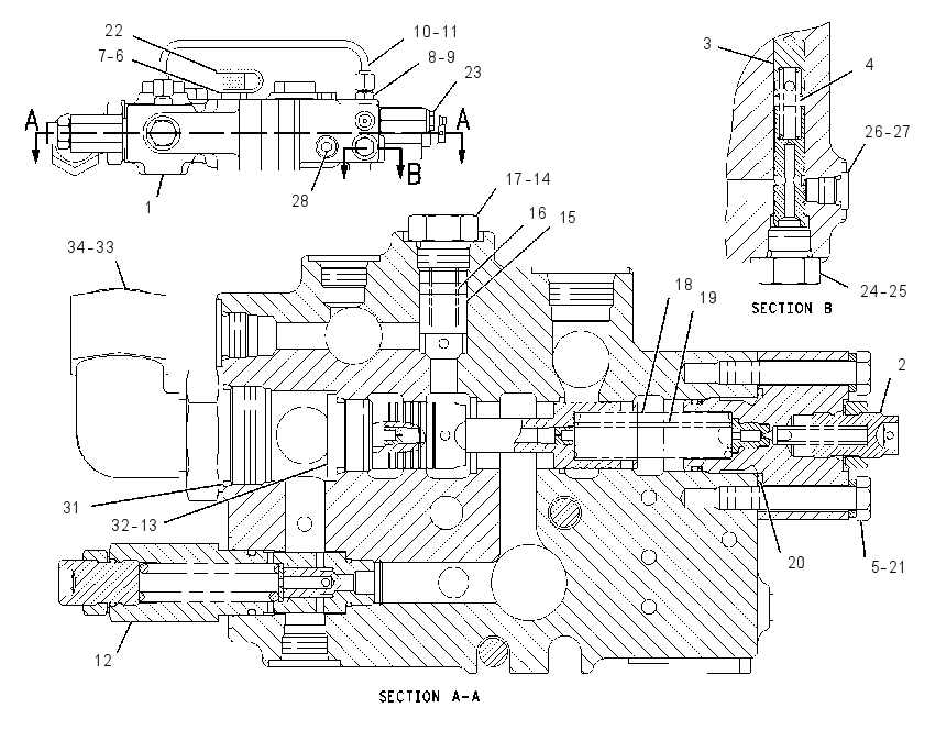VALVE GP-COMBINATION 1174079 CAT