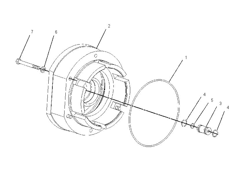 BRAKE GP-WINCH 1662910 CAT