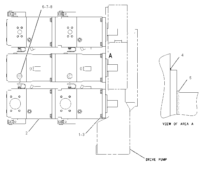 PUMP & MTG GP-IMPLEMENT 1521850 CAT