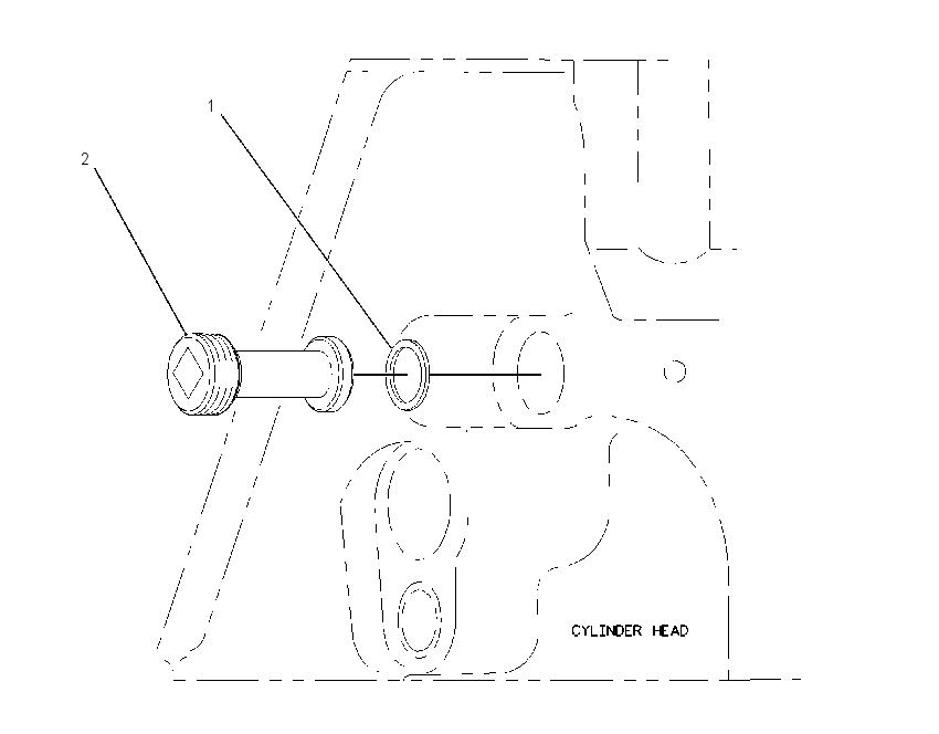 PLUG GP-CYLINDER PRESS RELIEF 4W0345 CAT