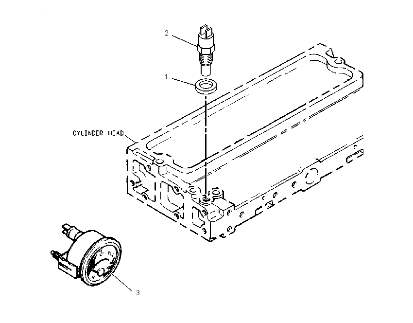 SENDER GP 1930348 CAT
