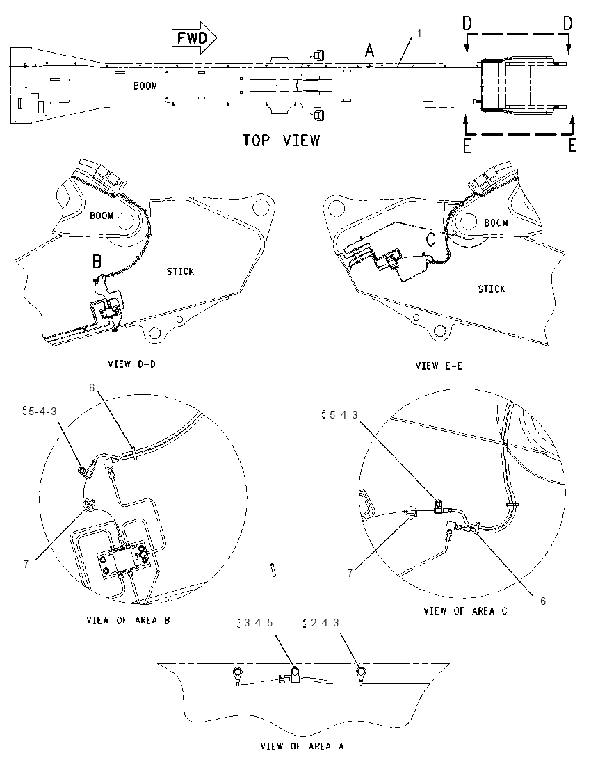 HARNESS GP-AUTOLUBE 1636671 CAT
