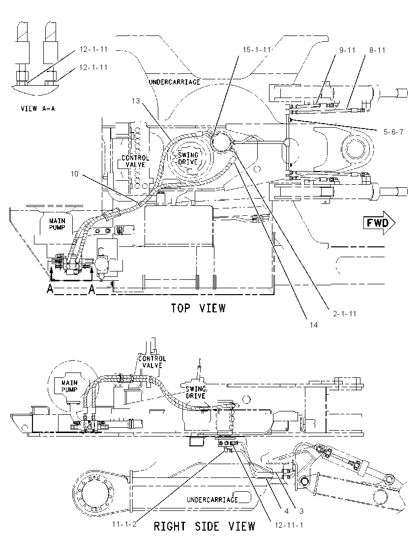 LINES GP-BLADE CYLINDER 1654310 CAT