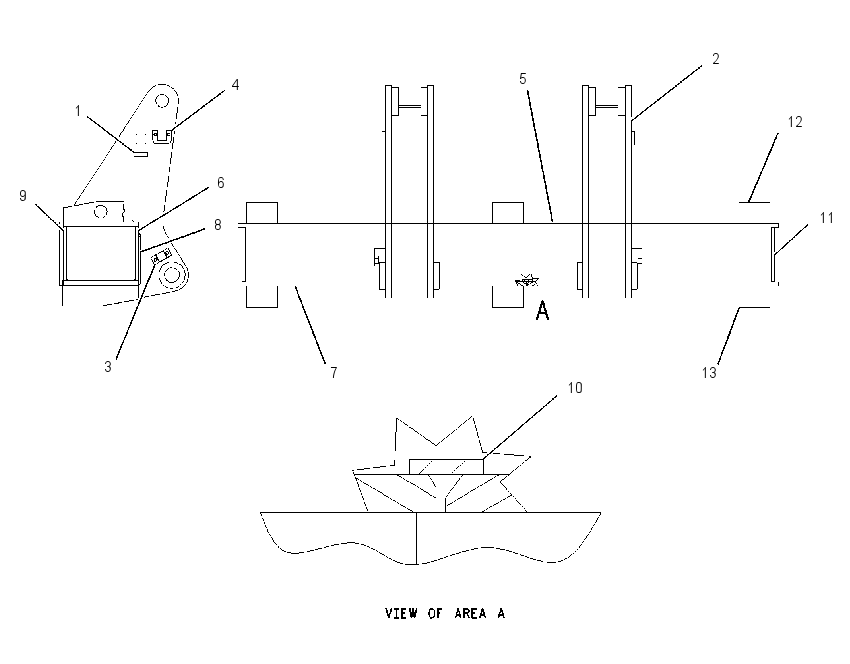 BEAM AS 4Z9483 CAT