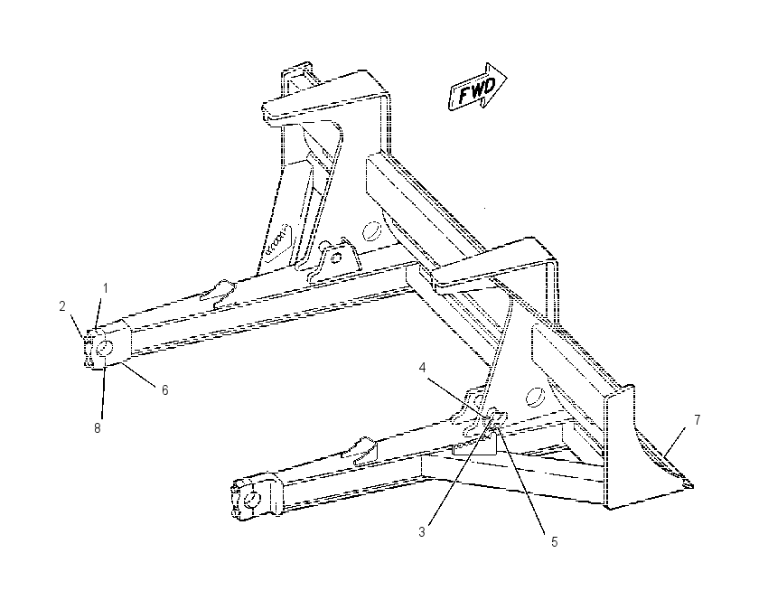 BLADE GP-DECKING 1223388 CAT