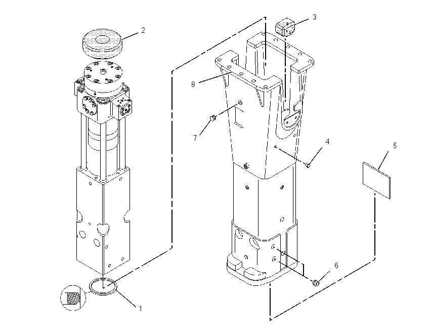 HOUSING GP-HAMMER 1849836 CAT
