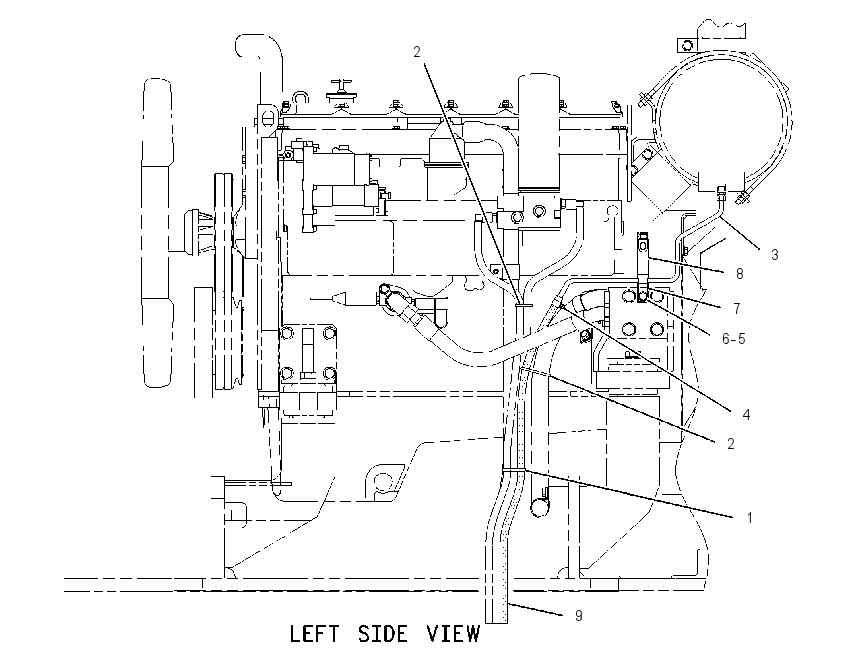 LINES GP-MUFFLER DRAIN 1786449 CAT