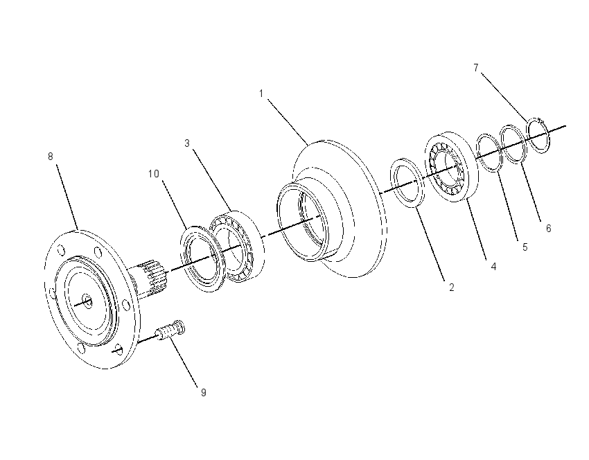 BEARING GP-SELF-ALIGNING 1846473 CAT
