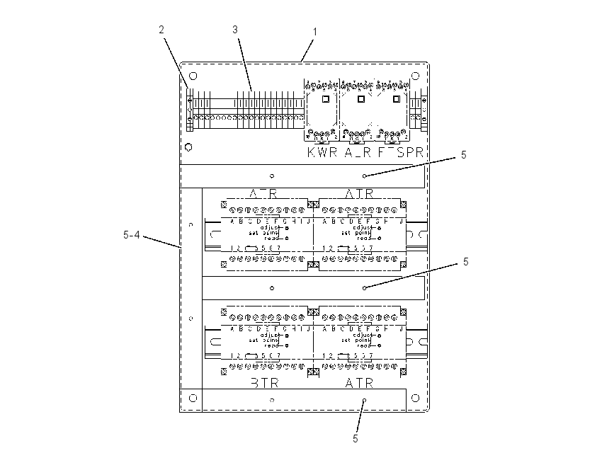 PANEL GP-SWITCHGEAR 1541707 CAT