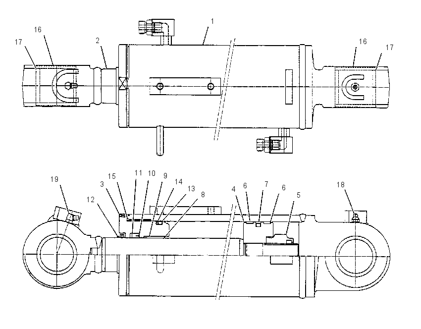 CYLINDER GP-BLADE 1636973 CAT