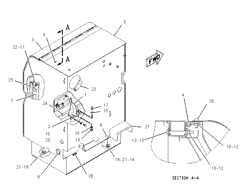 ENCLOSURE GP-STORAGE 1177975 CAT