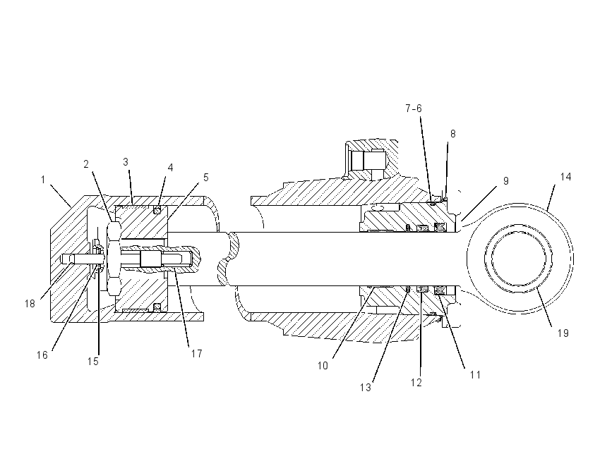 CYLINDER GP-SWING 1699530 CAT