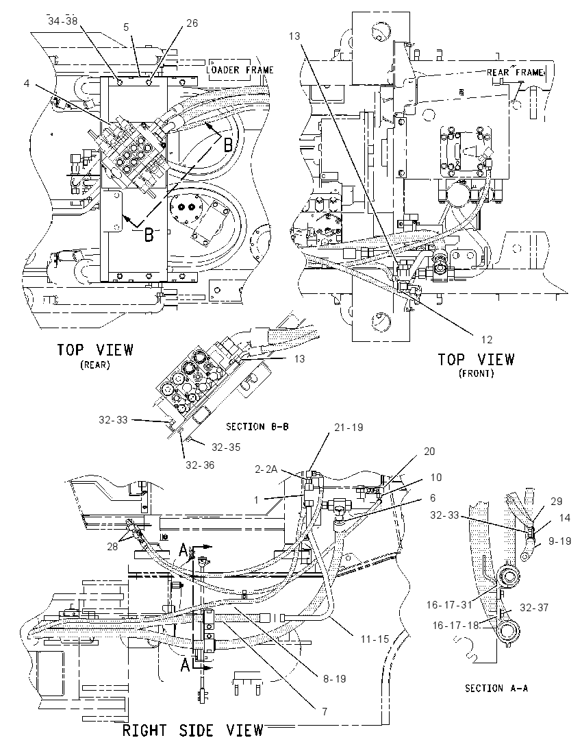 VALVE & LINES GP-GRAPPLE 1432088 CAT