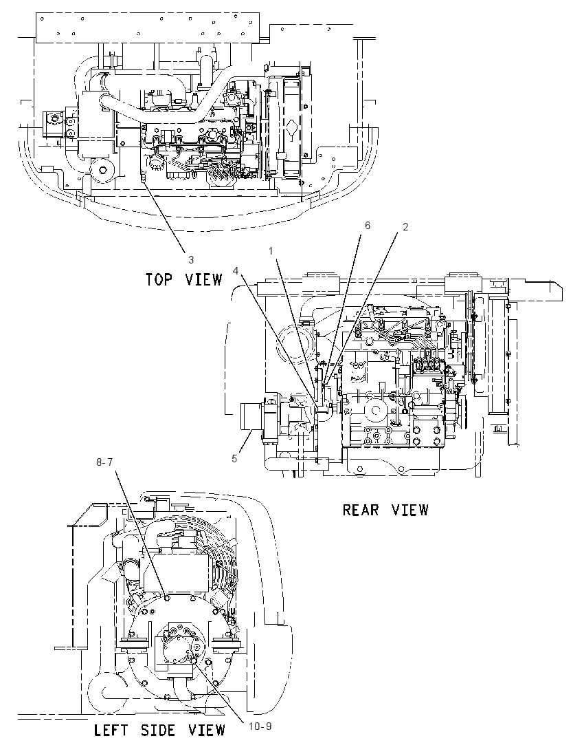 PUMP & MTG GP-PISTON & GEAR 1636958 CAT