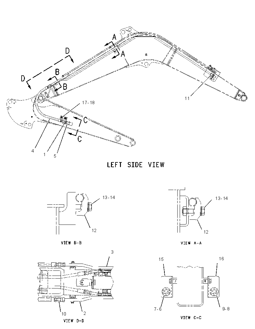 LINES GP-WORK TOOL 1636976 CAT