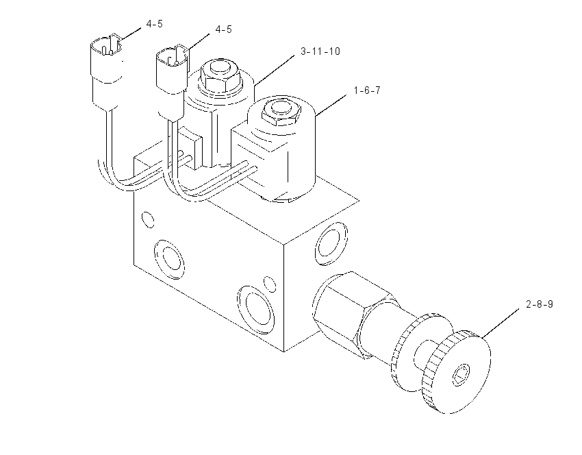 VALVE GP-MANIFOLD 1327429 CAT