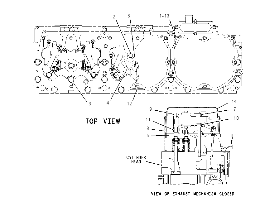 ENGINE BRAKE & MOUNTING GP 1323165 CAT