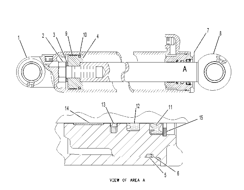 CYLINDER GP-APRON 1706079 CAT
