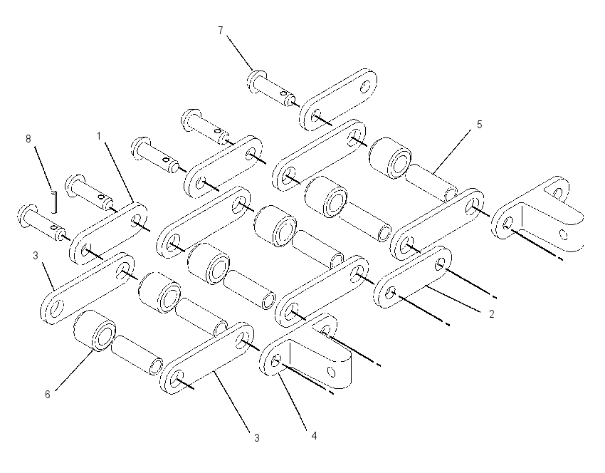 CHAIN GP-CONVEYOR 1343956 CAT