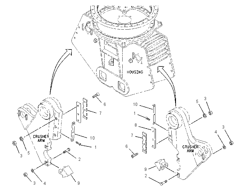 TOOTH & CUTTING EDGE GP 1454010 CAT