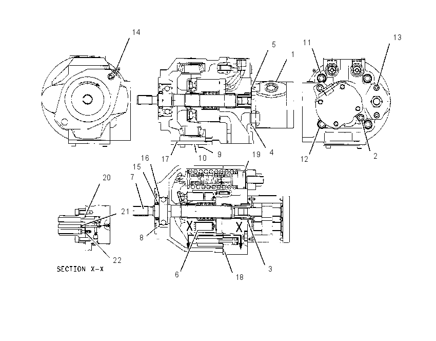 PUMP GP-PISTON & GEAR 1710492 CAT