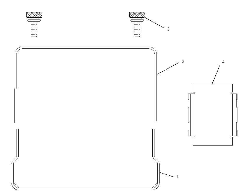 KIT-BRACKET & COVER 1157631 CAT