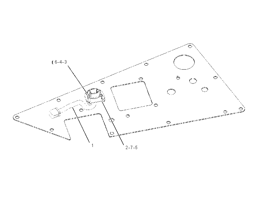 WIRING GP-THROTTLE 1944269 CAT