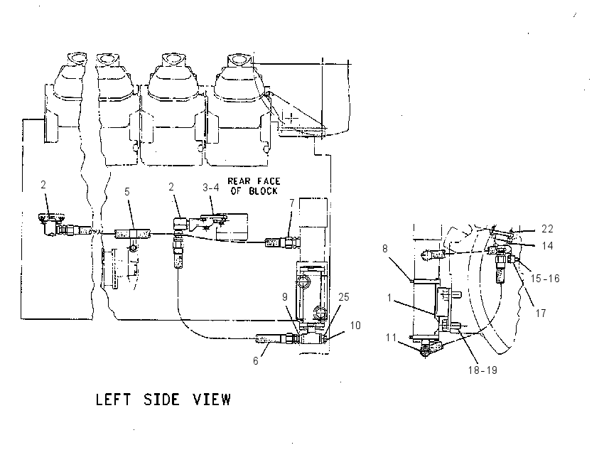 Крепление подогревателя ОЖ 7W7162 CAT