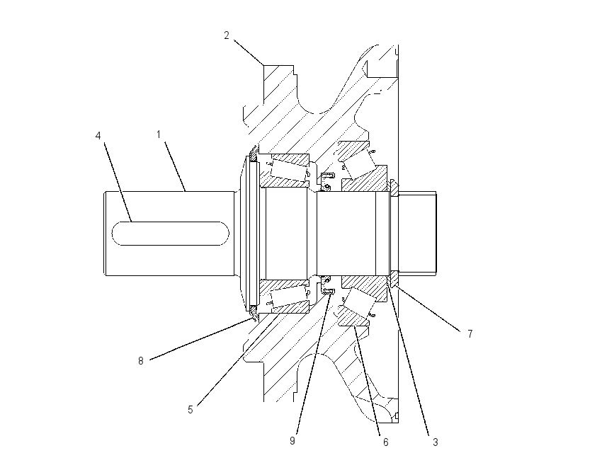 BEARING GP-SWING MOTOR 1906524 CAT