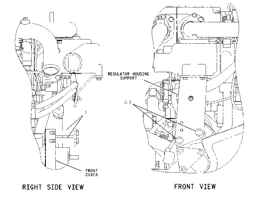 FASTENER GP-REGULATOR HOUSING 1773601 CAT