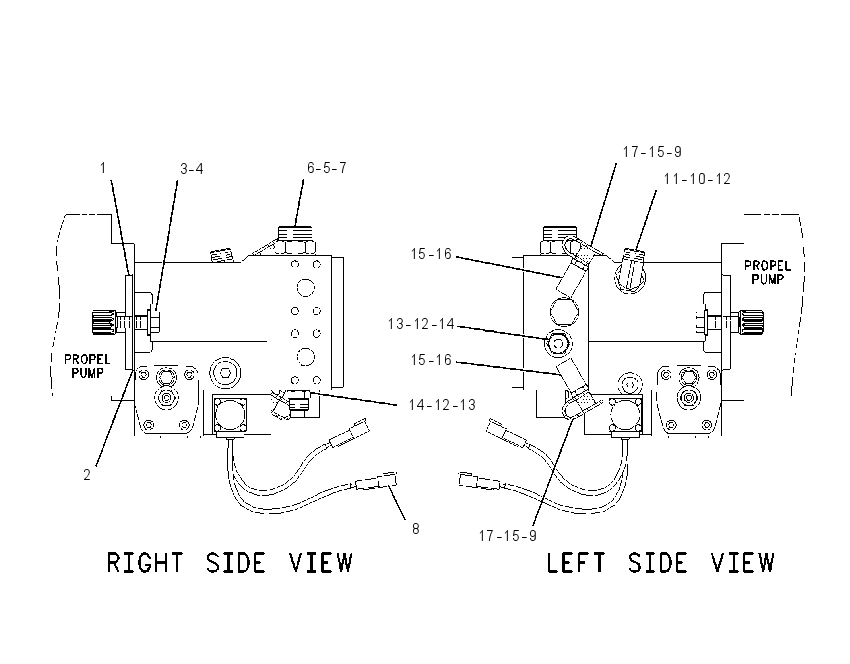 PUMP & MTG GP-VIBRATORY 1248908 CAT