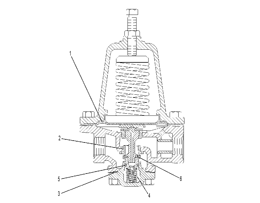 Клапан редукционный 7W2199 CAT